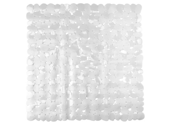 Mata łazienkowa PEBBLE 54 x 54 cm biały