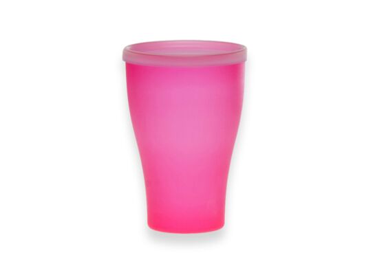 Kubek z pokrywką 0,5 l czerwony