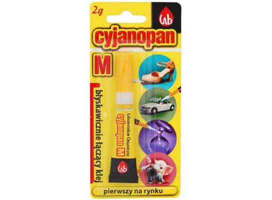 Klej Cyjanopan żółty 2 g
