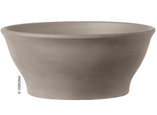 Doniczka ceramiczna Ciotola Liscia 32 cm GRAFITE