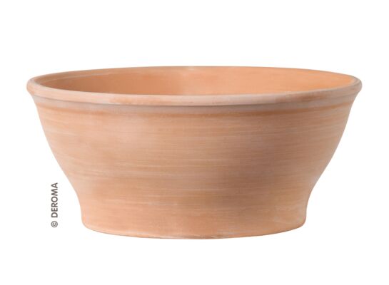 Doniczka ceramiczna Ciotola Liscia 32 cm ceglana