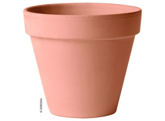 Doniczka ceramiczna Vaso White 17 cm ceglana
