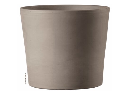 Doniczka ceramiczna Vaso Cilindrico GRAFITE 25 cm