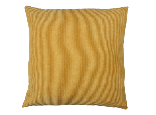 Poduszka SZTRUKS 45 x 45 cm musztardowa