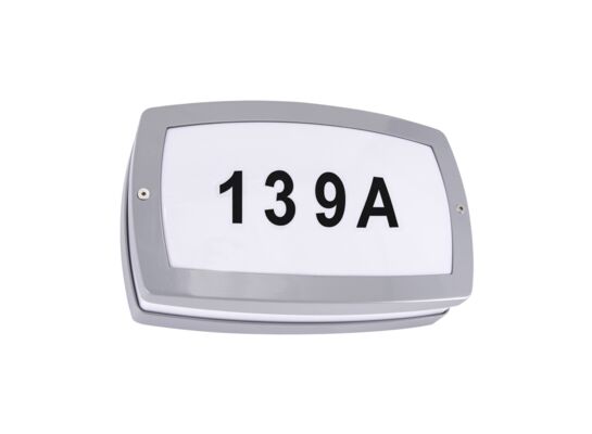 Lampa zewnętrzna SOLINA LED L 8W GREY NW STRÜHM