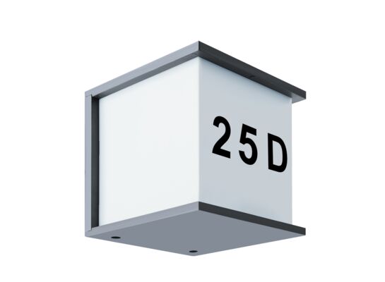 Lampa zewnętrzna MAXIM E27 GREY STRÜHM