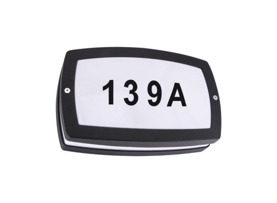 Lampa zewnętrzna SOLINA LED L 8W BLACK NW STRÜHM