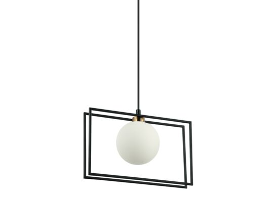 Lampa wisząca  Grosetta G9 czarna
