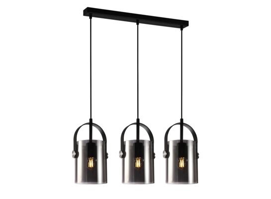 Lampa wisząca Nanesma E27 czarna