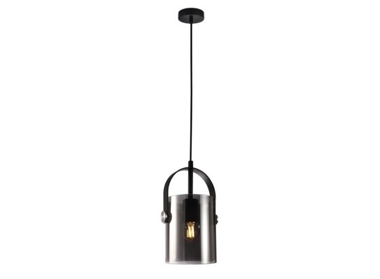 Lampa wisząca Nanesma E27 czarna
