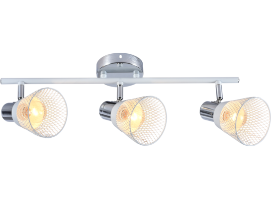 Listwa Flavio 3 E14 biała