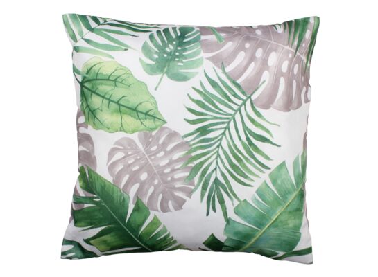 Poduszka EKWADOR 45 x 45 cm szaro-zielona