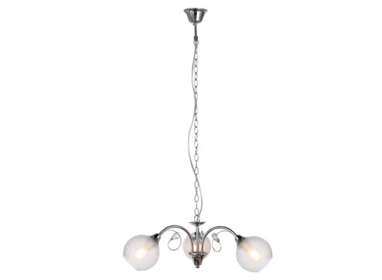 Lampa wisząca 3-płomienna Fibi E14 chrom