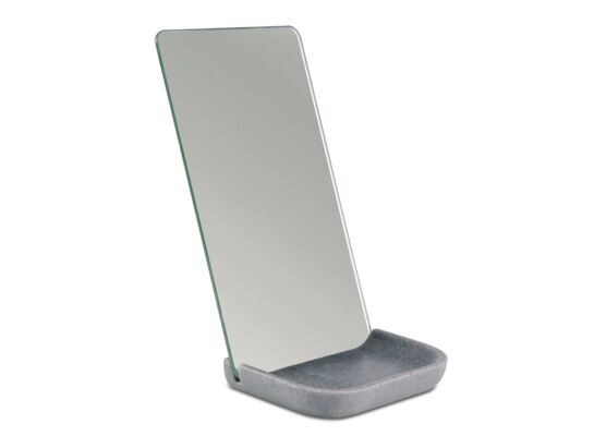 Lustro łazienkowe STEIN 21 x 12 x 8 cm szary