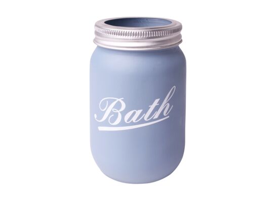 Kubek na szczoteczki BATH Ø7,5 x 13,5 cm niebieski