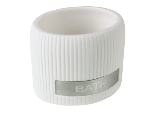 Kubek ROMANTICO 9 x 7 x 7 cm biały