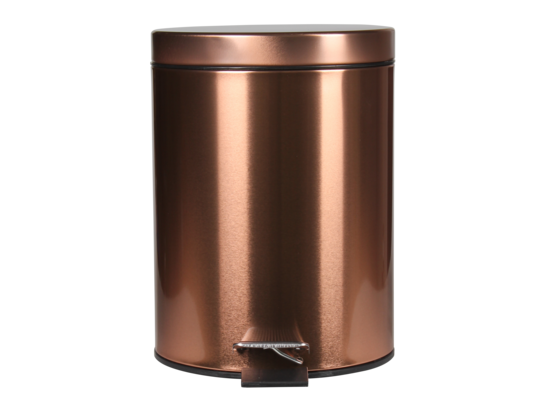 Kosz na śmieci SHEEN 5 l 20 x 20 x 28 cm miedzany