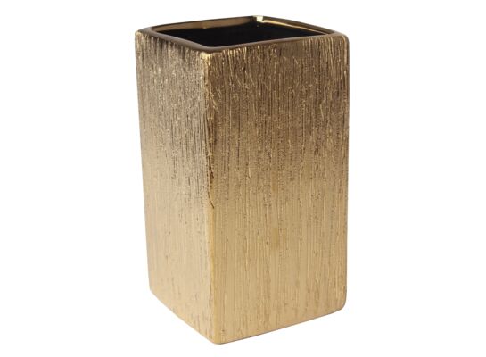 Kubek FLOSS 6,5 x 6,5 x 11,5 cm złoty