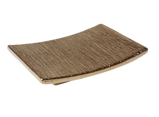 Mydelniczka FLOSS 11,5 x 9 x 2 cm złoty