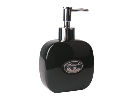 Dozownik ROCHER 10,5 x 6 x 17 cm czarny