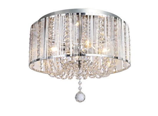 Planfon 4-płomienny Evarton E14 chrom