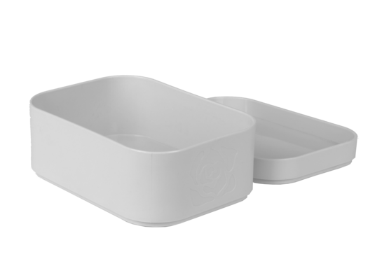 Organizer CLOE 15 x 11 x 7 cm biały