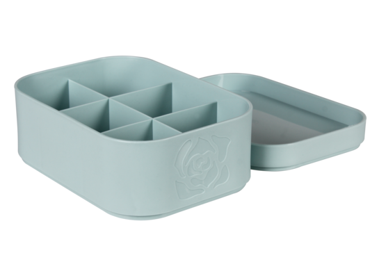 Organizer CLOE przegródka 15 x 11 x 7 cm miętowy