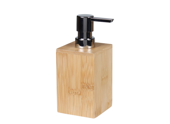 Dozownik HANOI 7 x 7 x 16 cm bambusowy