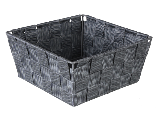 Organizer DOMI 9 x 19 x 19 cm pleciony szary