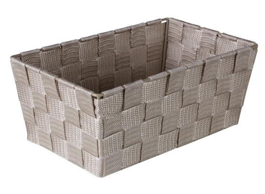 Organizer DOMI 10 x 25 x 15 cm pleciony beż