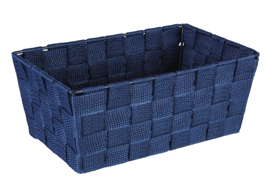 Organizer DOMI 10 x 25 x 15 cm pleciony granat