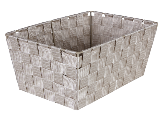 Organizer DOMI 13 x 30 x 20 cm pleciony beż