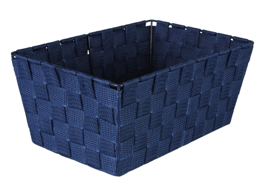 Organizer DOMI 13 x 30 x 20 cm pleciony granat