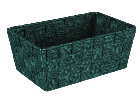 Organizer DOMI 10 x 25 x 15 cm pleciony zielony