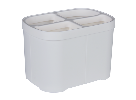 Organizer EDITH 15 x 11 x 11 cm biały