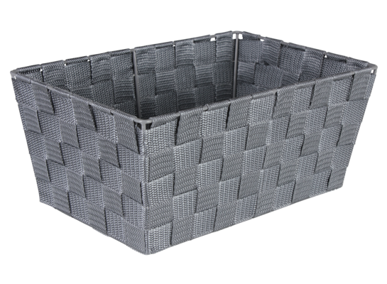 Organizer DOMI 13 x 30 x 20 cm pleciony szary