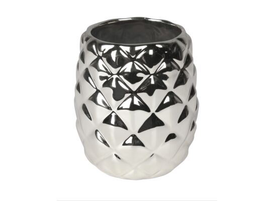 Kubek PINEAPPLE 9 x 10,5 cm srebrny