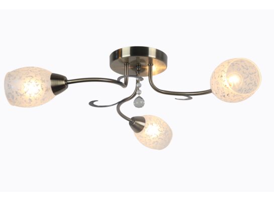 Plafon 3-płomienny Crissy E14 chrom