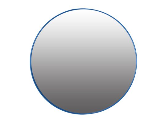 Lustro wiszące RONDO śr.50 cm niebieski