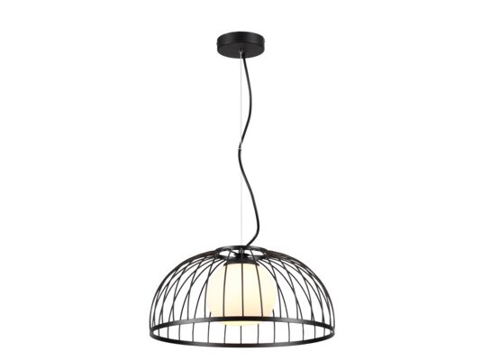Lampa wisząca 1-płomienna Solario E27 czarny