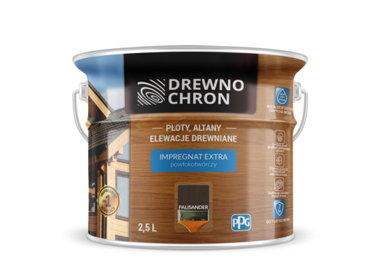 Impregnat EXTRA powłokotwórczy palisander 2,5 l