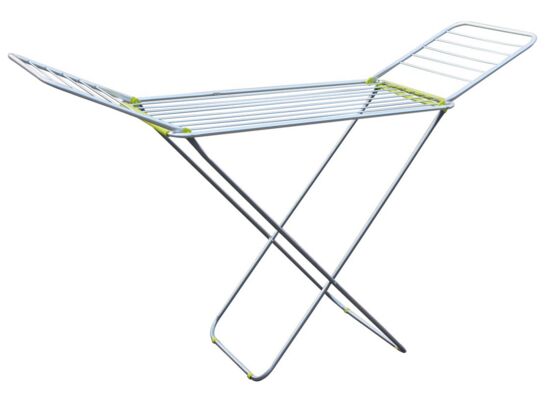 Suszarka balkonowa aluminiowa Malva 18 mb zielona