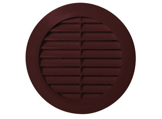 Osłona wentylacyjna fi 100 TUOS. brąz