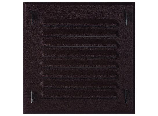 Osłona wentylacyjna 14 x 14 brąz