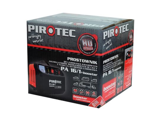 Prostownik automatyczny PA 16 x 1+ BOOST PIROTEC