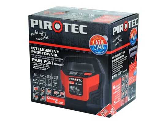 Prostownik mikroprocesorowy PAM 23 x 1 SMART PIROTEC