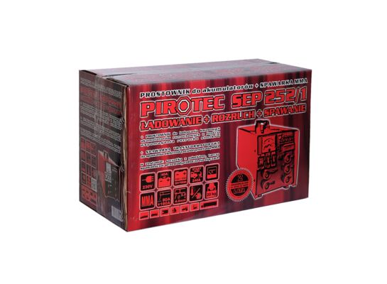 Prostownik z rozruchem + spawarka SEP 252 x 1 PIROTEC