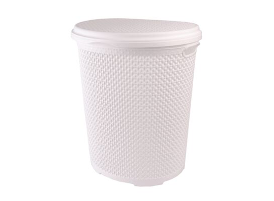 Kosz na pranie Flexy 45 l biały