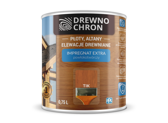 Impregnat EXTRA powłokotwórczy tik 0,75 l