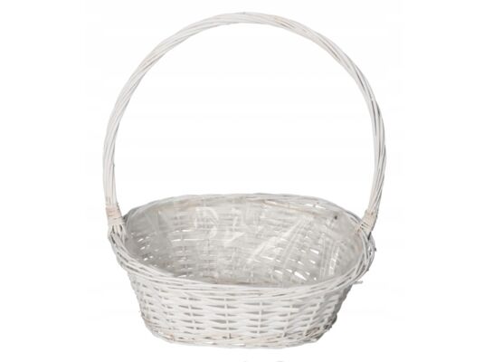 Kosz wiklinowy prezentowy, duży L